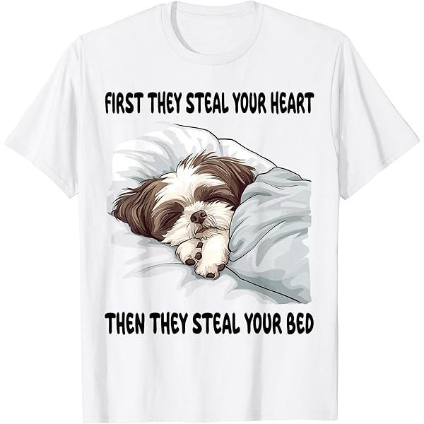 Amazon | かわいいシーズー犬 レトロビデオゲームキャラクター Tシャツ